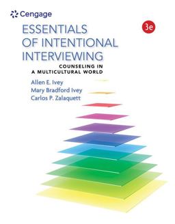 Essentials of Intentional Interviewing: Counseling in a Multicultural World  9781305087330 Front Cover