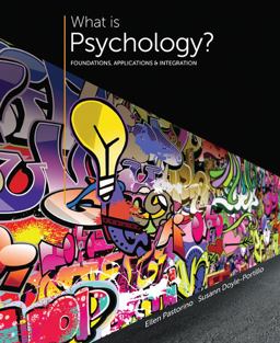 What Is Psychology?: Foundations, Applications, and Integration  9781305088740 Front Cover
