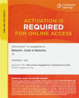 Online LabConnection (12 Months) Printed Access Card for Dean's Network+ Guide to Networks, 7th