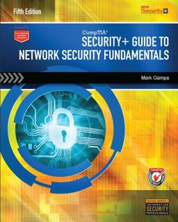 Security+ Guide to Network Security Fundamentals 5th 9781305093911 Front Cover
