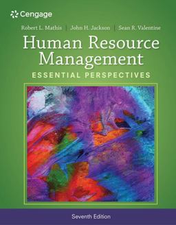 Human Resource Management: Essential Perspectives  9781305115248 Front Cover