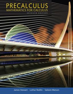 Precalculus: Mathematics for Calculus, High School Edition 7th 9781305115309 Front Cover