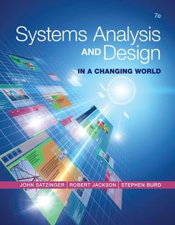 Systems Analysis and Design in a Changing World 7th 9781305117204 Front Cover