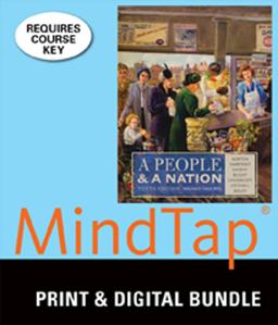 Bundle: a People and a Nation, Volume II: since 1865, 10th + MindTap History, 1 Term (6 Months) Printed Access Card