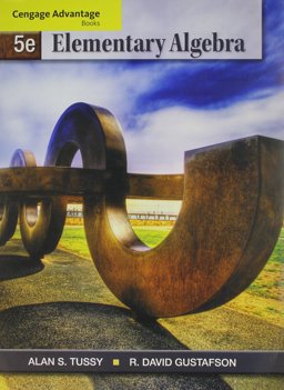 Bundle: Cengage Advantage Books: Elementary Algebra, 5th + WebAssign Printed Access Card for Tussy/Gustafson's Elementary Algebra, 5th Edition, Single-Term