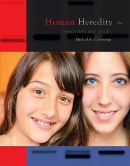 Human Heredity: Principles and Issues  9781305251052 Front Cover