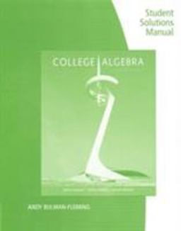 Student Solutions Manual for Stewart/Redlin/Watson's College Algebra, 7th