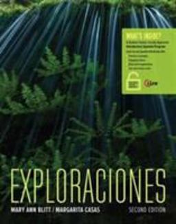 Exploraciones + Student Activities Manual + Ilrn Heinle Learning Center Printed Access Card:  9781305257610 Front Cover