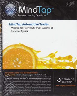 MindTap Diesel Technology, 4 Terms (24 Months) Printed Access Card for Bennett's Heavy Duty Truck Systems, 6th