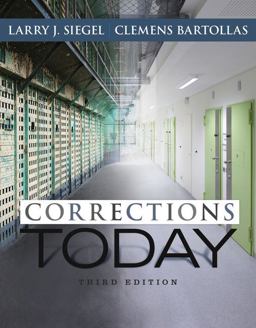 Corrections Today:  9781305261082 Front Cover
