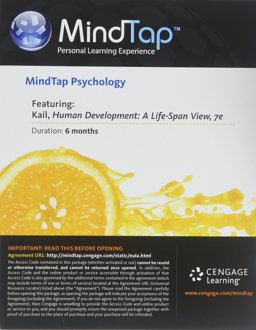 MindTap Psychology, 1 Term (6 Months) Printed Access Card for Kail/Cavanuagh's Human Development: a Life-Span View, 7th MindTap Psychology, 1 Term (6 Months) Printed Access Card for Kail/Cavanuagh's Human Development: a Life-Span View, 7th