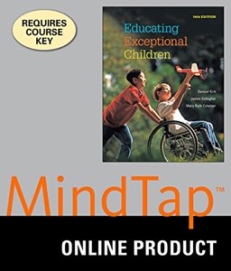 MindTap Education, 1 Term (6 Months) Printed Access Card for Kirk/Gallagher/Coleman's Educating Exceptional Children, 14th