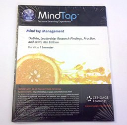MindTap Management, 1 Term (6 Months) Printed Access Card for Dubrin's Leadership: Research Findings, Practice, and Skills, 8th