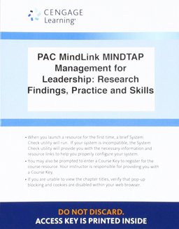 LMS Integrated for MindTap Management, 1 Term (6 Months) Printed Access Card for Dubrin's Leadership: Research Findings, Practice, and Skills, 8th