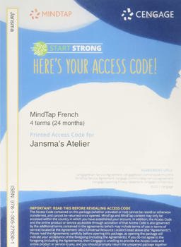 ATELIER-MINDTAP ACCESS (4 TERMS)  9781305278301 Front Cover