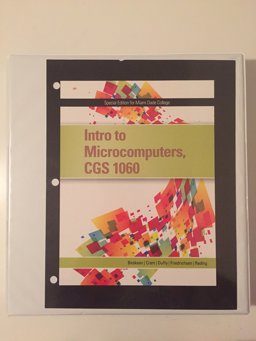 Intro to Microcomputer, CGS 1060