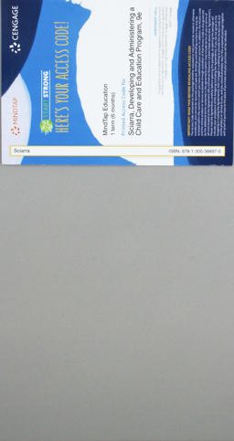 DEVELOPING+ADMIN.CHILD CARE...-ACCESS  9781305388970 Front Cover