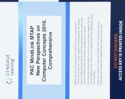 LMS Integrated for MindTap Computing, 1 Term (6 Months) Printed Access Card for Parsons' New Perspectives on Computer Concepts 2016, Comprehensive, 18th