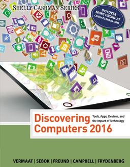 Discovering Computers 2016:  9781305391857 Front Cover