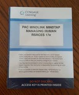 LMS Integrated for MindTap Management, 1 Term (6 Months) Printed Access Card for Snell/Morris/Bohlander's Managing Human Resources, 17th