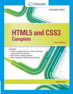 Html5 and Css3: Complete  9781305394049 Front Cover