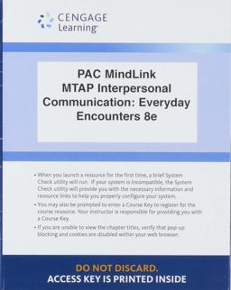 LMS Integrated for MindTap Communication, 1 Term (6 Months) Printed Access Card for Wood's Interpersonal Communication: Everyday Encounters, 8th