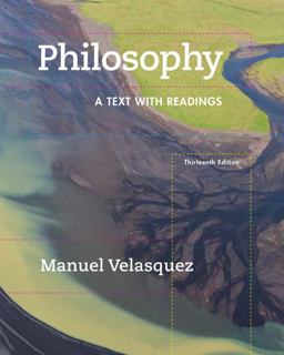 Philosophy: A Text With Readings  9781305410473 Front Cover