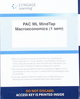 LMS Integrated for MindTap Economics, 1 Term (6 Months) Printed Access Card for Arnold's Macroeconomics, 12th LMS Integrated for MindTap Economics, 1 Term (6 Months) Printed Access Card for Arnold's Macroeconomics, 12th