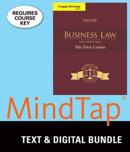 Bundle: Cengage Advantage Books: Business Law: Text and Cases - the First Course + MindTap Busliness Law with Digital Video Library Printed Access Card