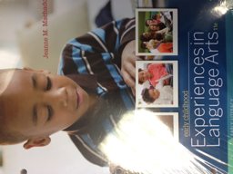 Early Childhood Experiences in Language Arts Early Literacy 11th 9781305496880 Front Cover
