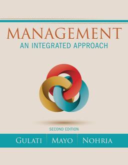 Management: An Integrated Approach  9781305502086 Front Cover