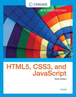 New Perspectives on HTML5, CSS3, and JavaScript