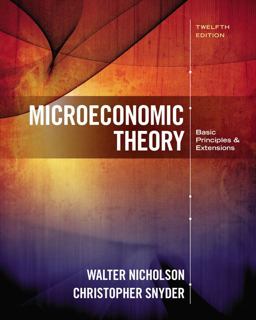 Microeconomic Theory: Basic Principles and Extensions  9781305505797 Front Cover