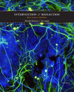 Intervention and Reflection: Basic Issues in Bioethics  9781305508408 Front Cover