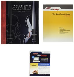 Bundle: Calculus, 8th + WebAssign - Start Smart Guide for Students + WebAssign Printed Access Card for Stewart's Calculus, 8th Edition, Multi-Term 8th 9781305525924 Front Cover