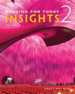 Reading for Today 2: Insights 5th 9781305579972 Front Cover