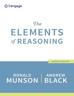 The Elements of Reasoning:  9781305585935 Front Cover