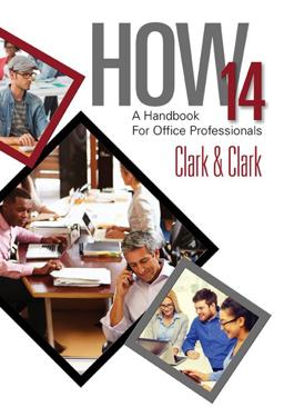 How 14: A Handbook for Office Professionals  9781305586963 Front Cover