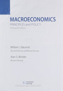 Bundle: Macroeconomics: Principles and Policy, Loose-Leaf Version, 13th + MindTap Economics, 1 Term (6 Months) Printed Access Card Bundle: Macroeconomics: Principles and Policy, Loose-Leaf Version, 13th + MindTap Economics, 1 Term (6 Months) Printed Access Card