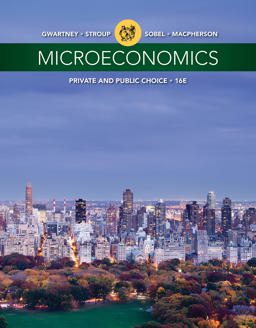 Microeconomics Private and Public Choice, Loose-Leaf Version 16th 9781305631861 Front Cover