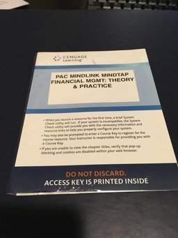 LMS Integrated for MindTap Finance, 1 Term (6 Months) Printed Access Card for Brigham/Ehrhardt's Financial Management: Theory and Practice, 15th