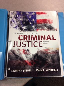 Introduction to Criminal Justice