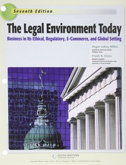 The Legal Environment Today