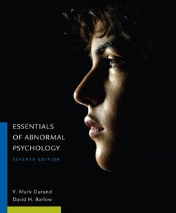 Essentials of Abnormal Psychology:  9781305633681 Front Cover