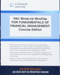 LMS Integrated for MindTap Finance, 1 Term (6 Months) Printed Access Card for Brigham/Houston's Fundamentals of Financial Management, Concise Edition, 9th