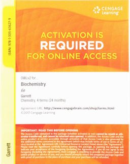 OWLv2, 4 Terms (24 Months) Printed Access Card for Garrett/Grisham's Biochemistry Technology Update, 6th