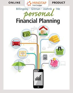 MindTap Finance, 1 Term (6 Months) Printed Access Card for Billingsley/Gitman/Joehnk's Personal Financial Planning, 14th