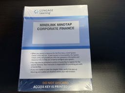 LMS Integrated MindTap Finance, 1 Term (6 Months) Printed Access Card for Ehrhardt/Brigham's Corporate Finance: a Focused Approach, 6th
