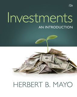 Investments: An Introduction  9781305638419 Front Cover