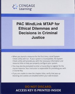 LMS Integrated for MindTap Criminal Justice, 1 Term (6 Months) Printed Access Card for Pollock's Ethical Dilemmas and Decisions in Criminal Justice, 9th